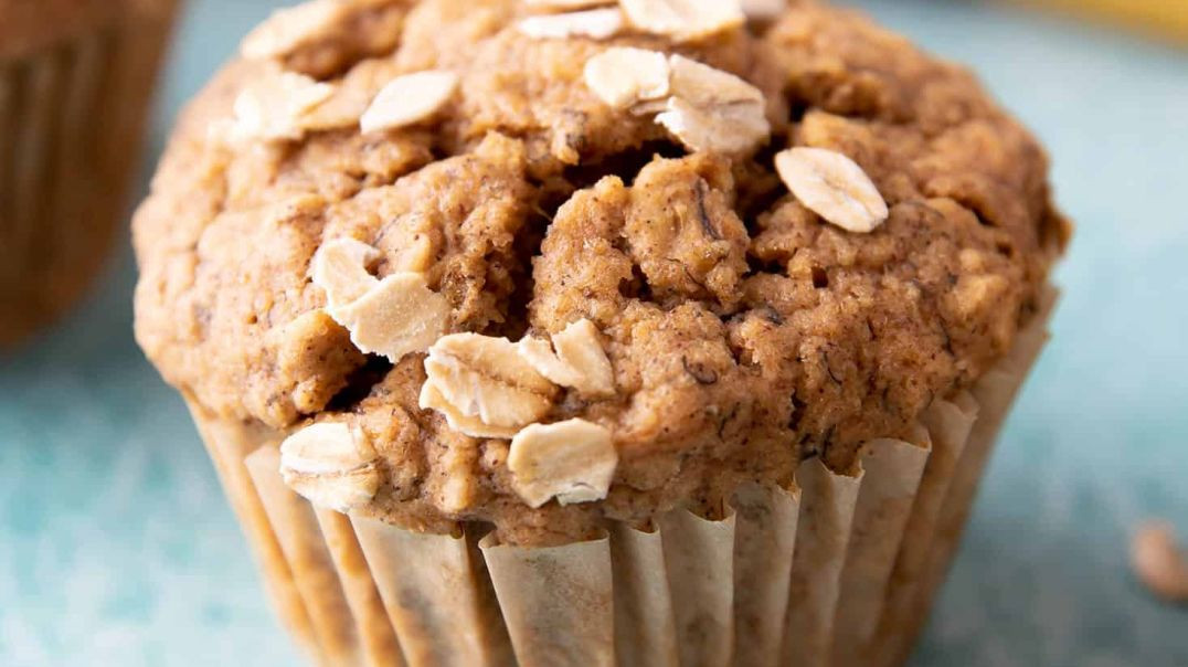 Banana Bliss Oat Muffins